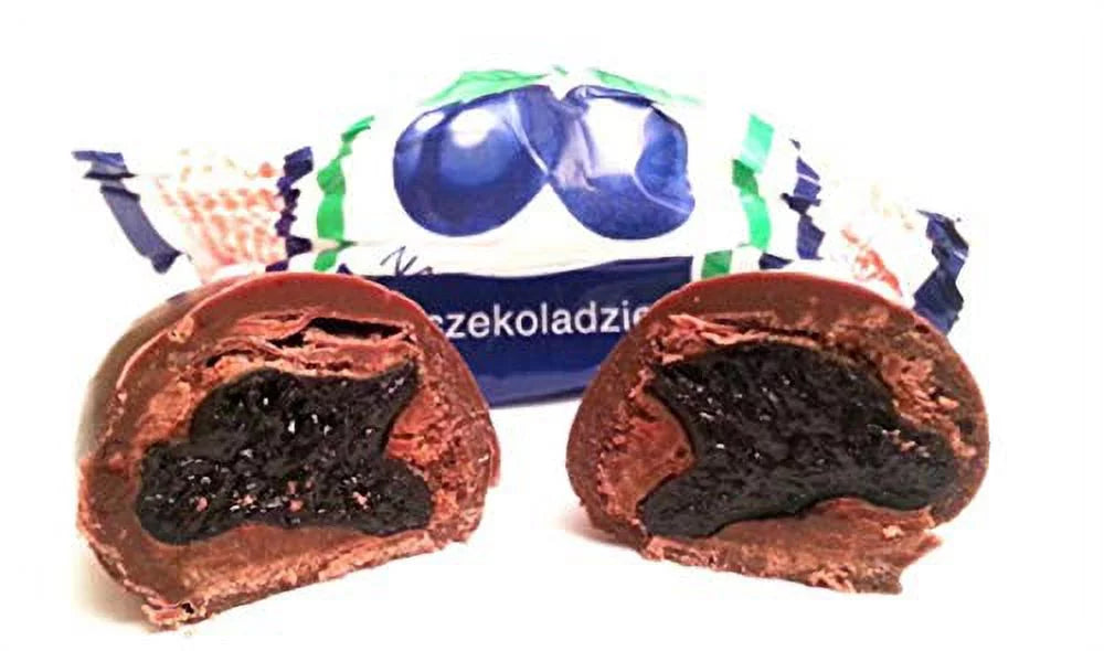 Candied Plums With Cocoa Cream And Chocolate 3 Kg K951