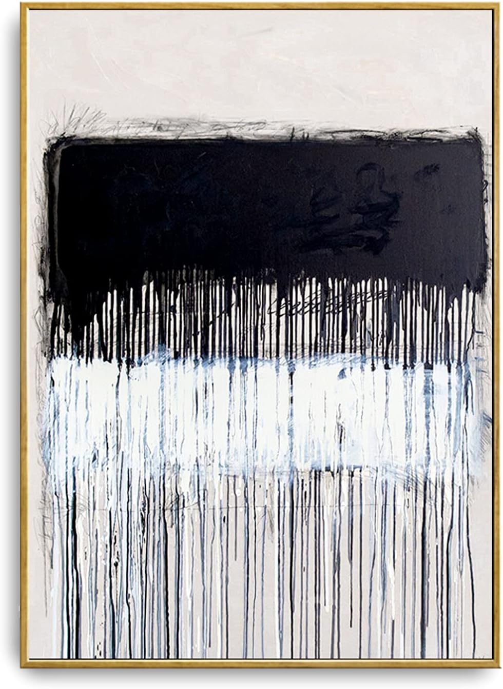 24X32 Large Framed Abstract Canvas Wall Art C205508