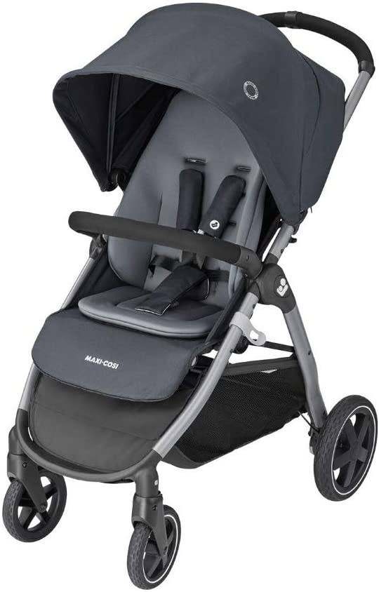 Compact Pushchair All-Terrain Stroller Graphite E2310
