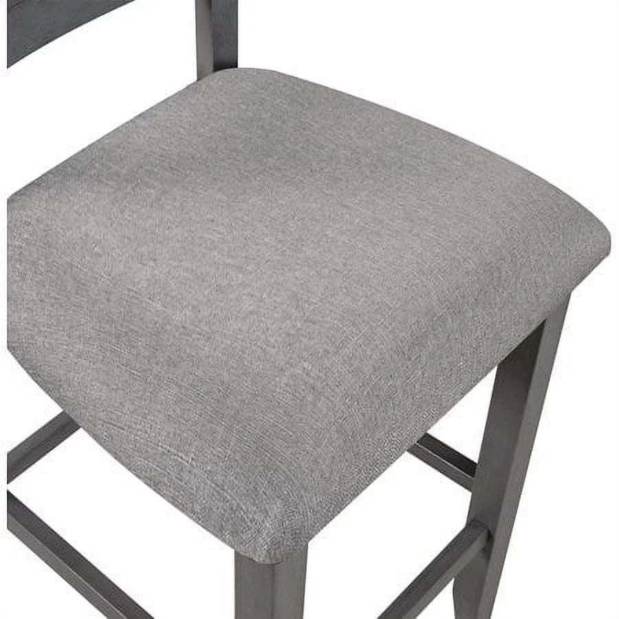 5 Piece Wooden Counter Height Dining Set L894680