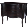 Dark Brown 2-Drawer Chest R667