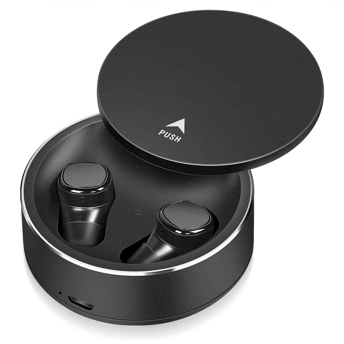 True Wireless Earbuds IPX5 Waterproof with Mic Black H38264