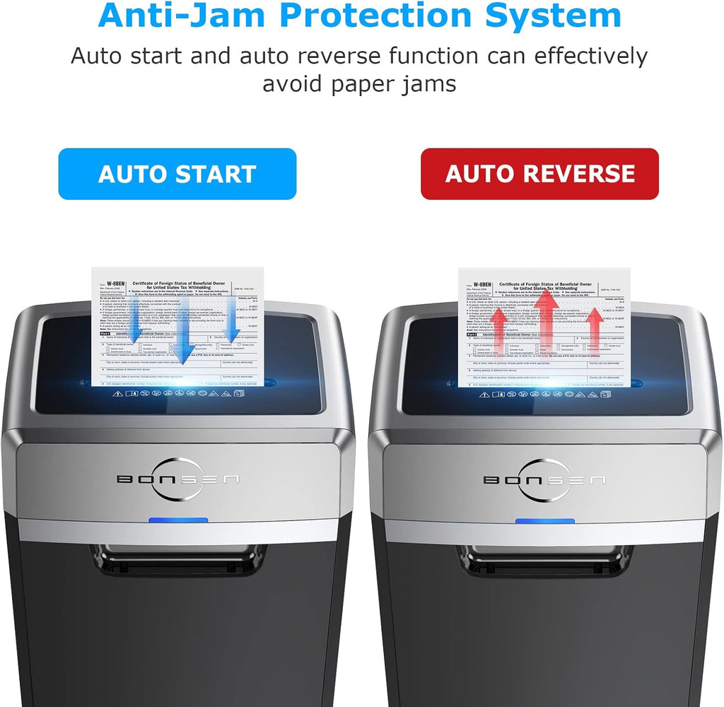 16-Sheet Micro-Cut Paper Shredder with 7.9-Gallon Pullout Basket A69686