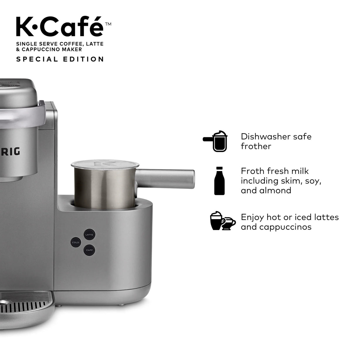 Single Serve Coffee, Latte and Cappuccino Maker R976