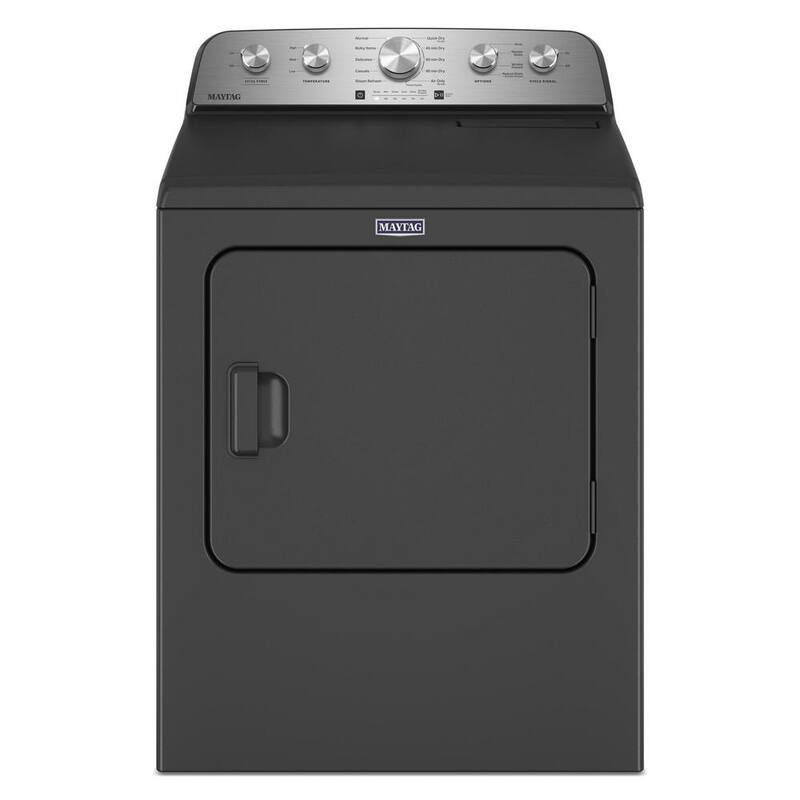 7.0 cu. ft. Vented Front Load Gas Dryer in Volcano Black S981787