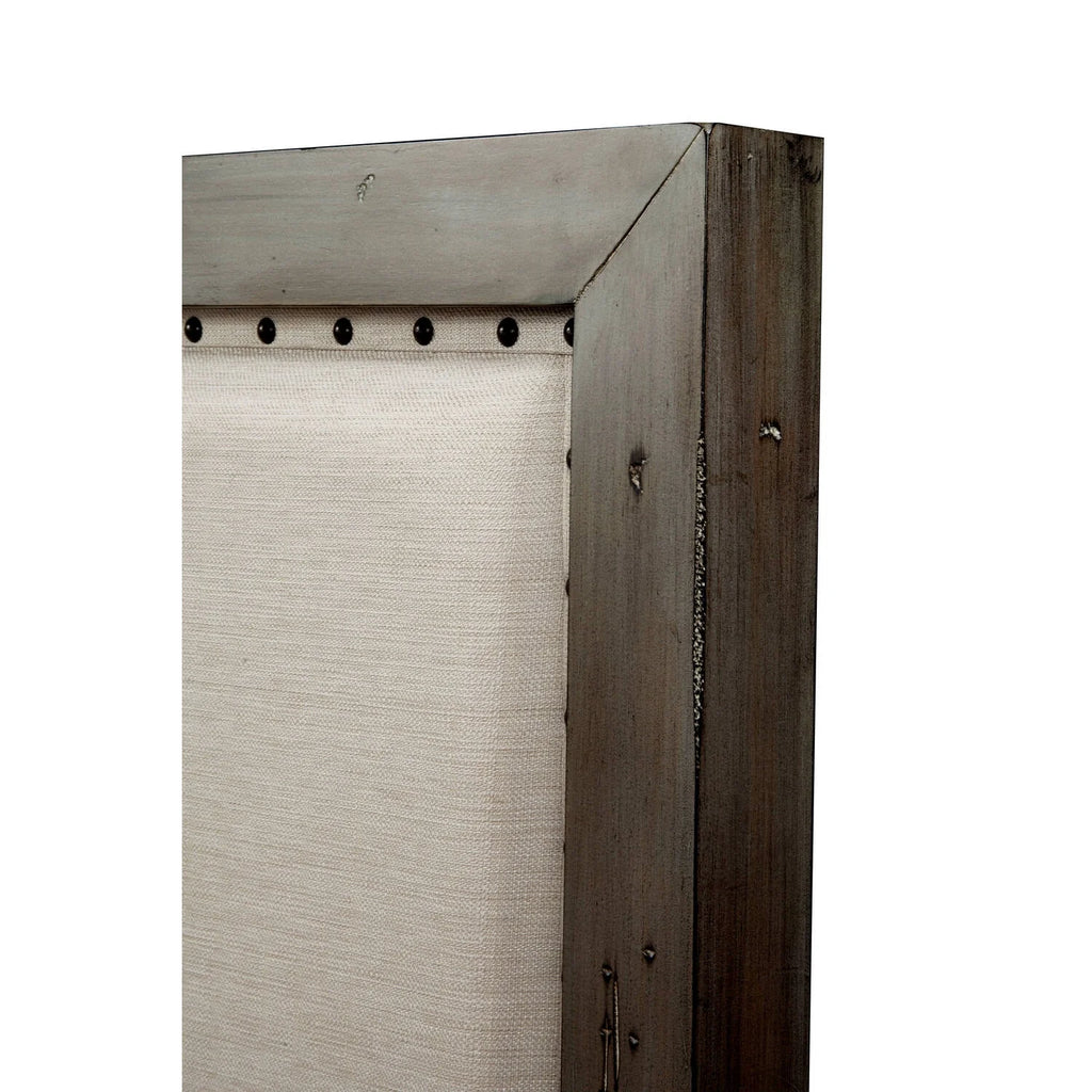 California King Wood Bed D9710