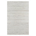 Ivory Hand Woven Wool Area Rug 7'6 x 9'6 T2072