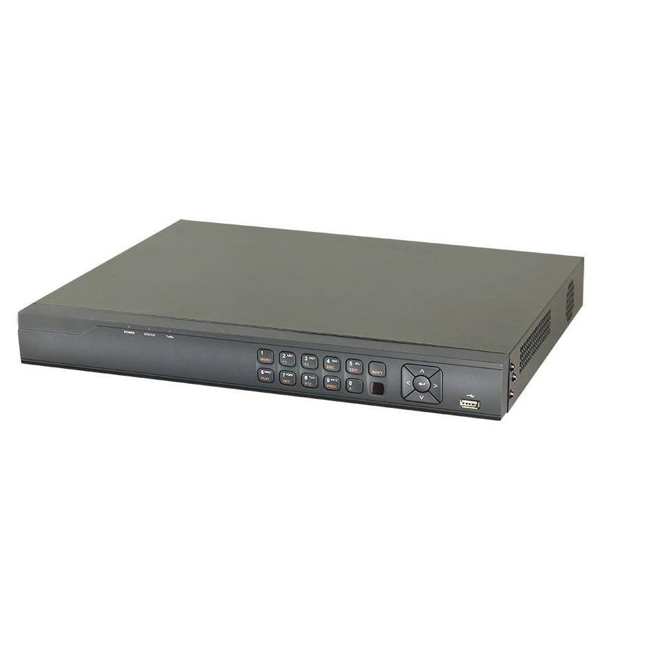 16CH HD-TVI DVR 5 in 1 H.265+ 5MP input 2-CH 6MP IP Cameras Input F2061