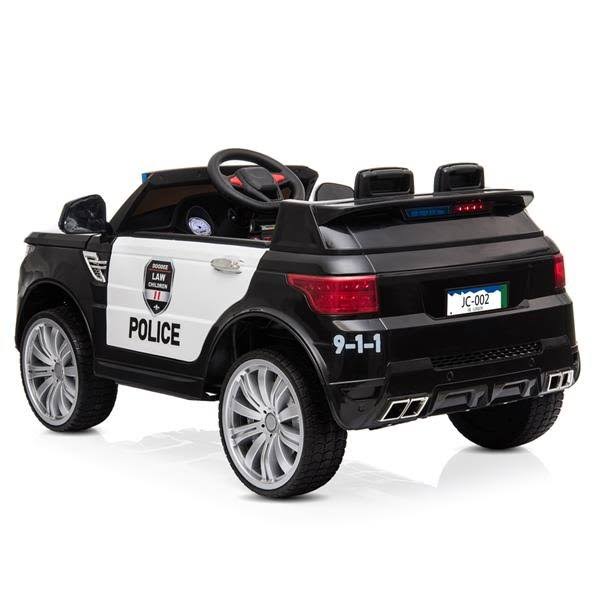 12V Kids Police Ride on Car Electric Cars 2.4G Remote Control LED Flashing Light Y4102