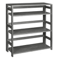 Grey High Folding Bookcase J3374