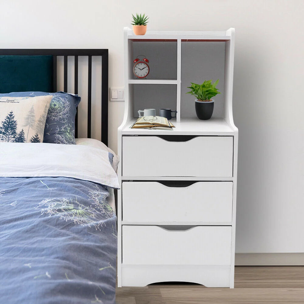 Modern 3 Drawer Nightstand M52661