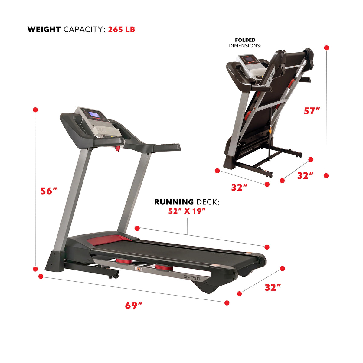 Electric Incline Treadmill with Bluetooth Speakers O8828