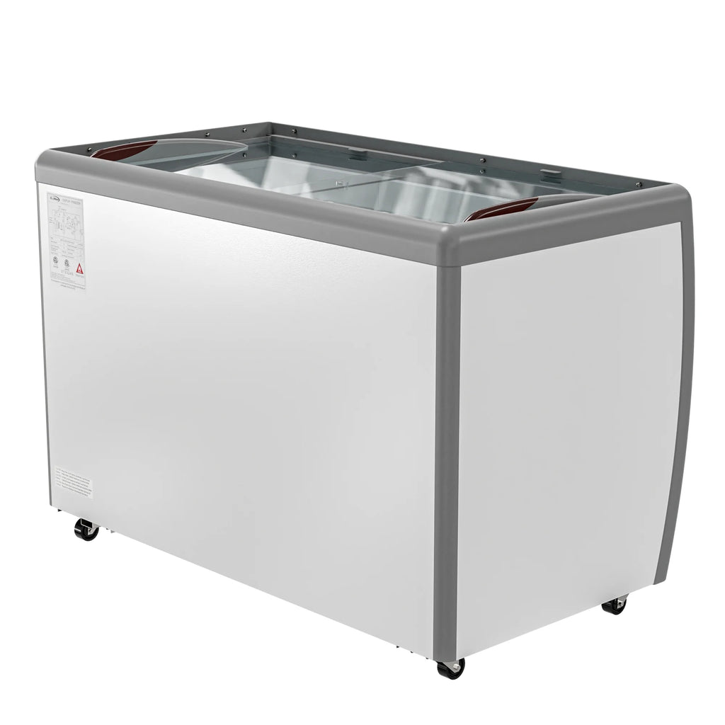 13 cu. ft. Gelato Dipping Cabinet Display Freezer with Sliding Glass Door E4836