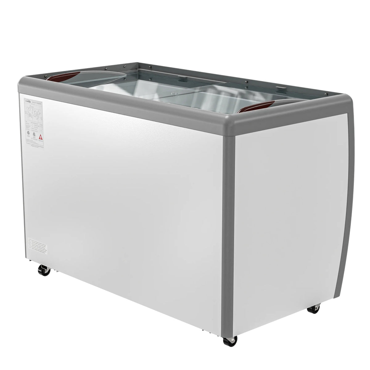 13 cu. ft. Gelato Dipping Cabinet Display Freezer with Sliding Glass Door E4836