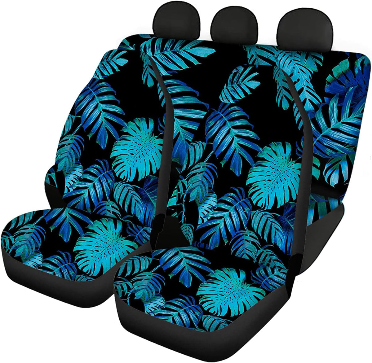 Purple Car Seat Cover Full Set Front and Rear Bench Seats M26731
