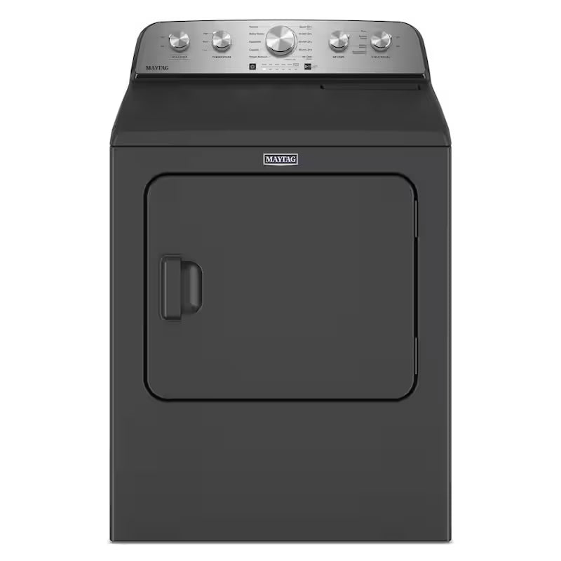 7.0 cu. ft. Vented Front Load Gas Dryer in Volcano Black S981787