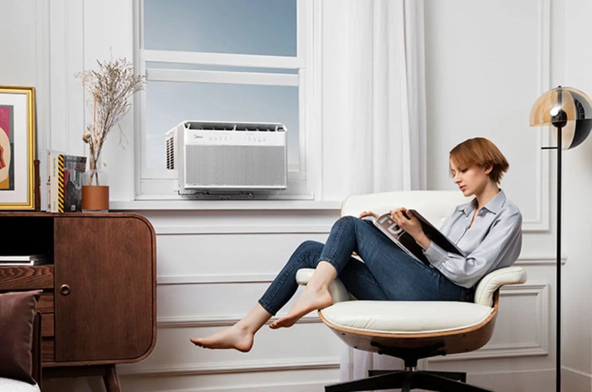 8,000 BTU Smart Inverter U-Shaped Window Air Conditioner G906138