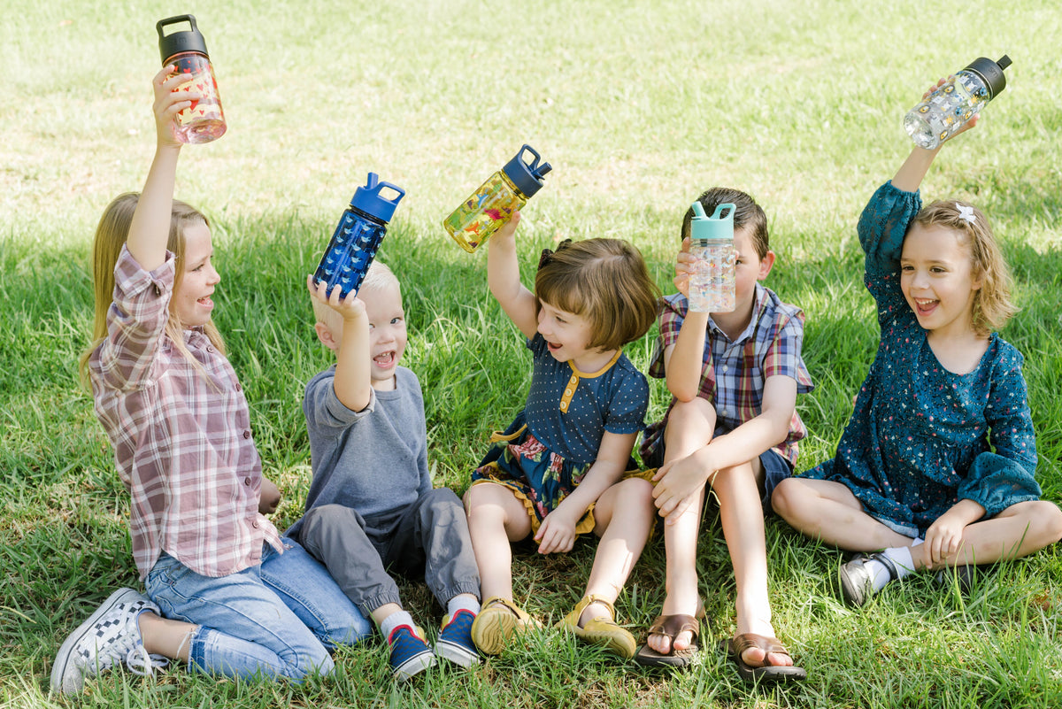 12oz Summit Kids Tritan Water Bottle with Straw Lid P1867