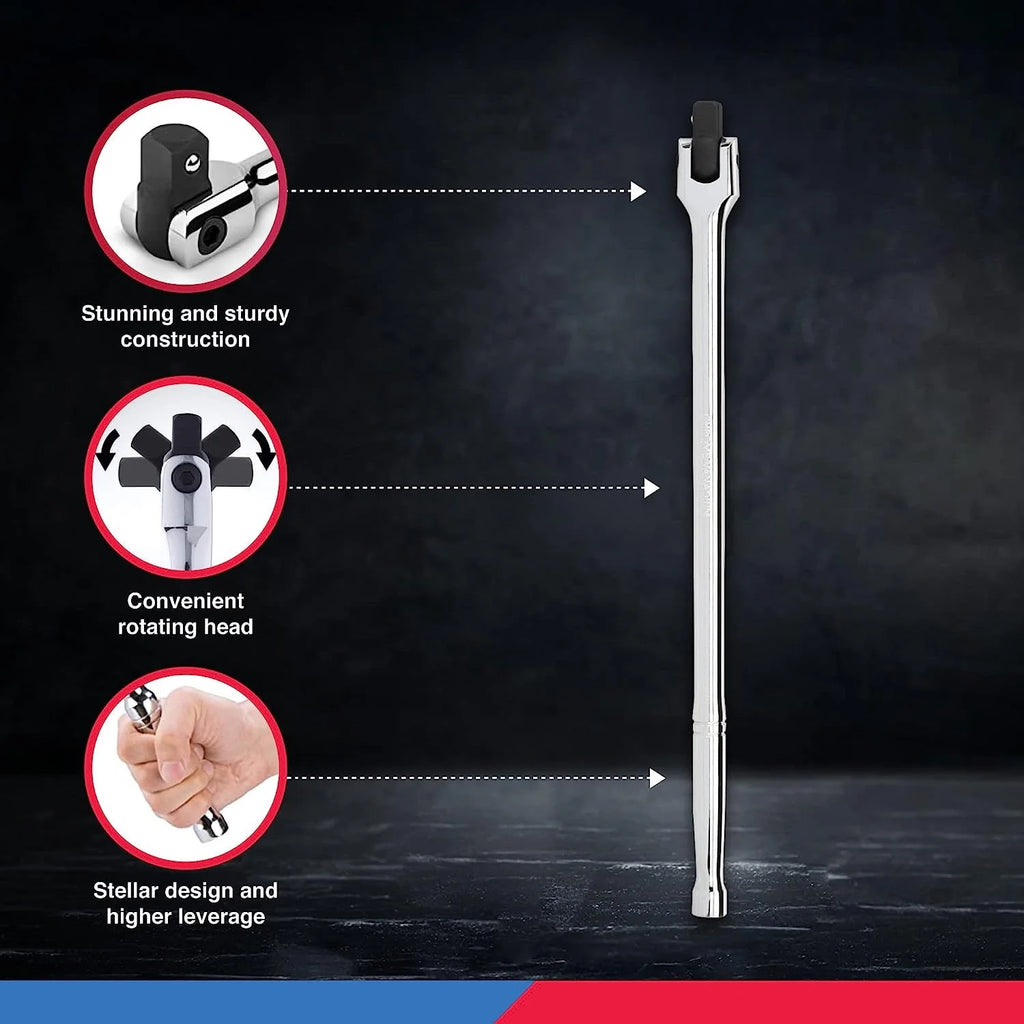 1/2" Drive 24-Inch Flex Head Breaker Bar U40271