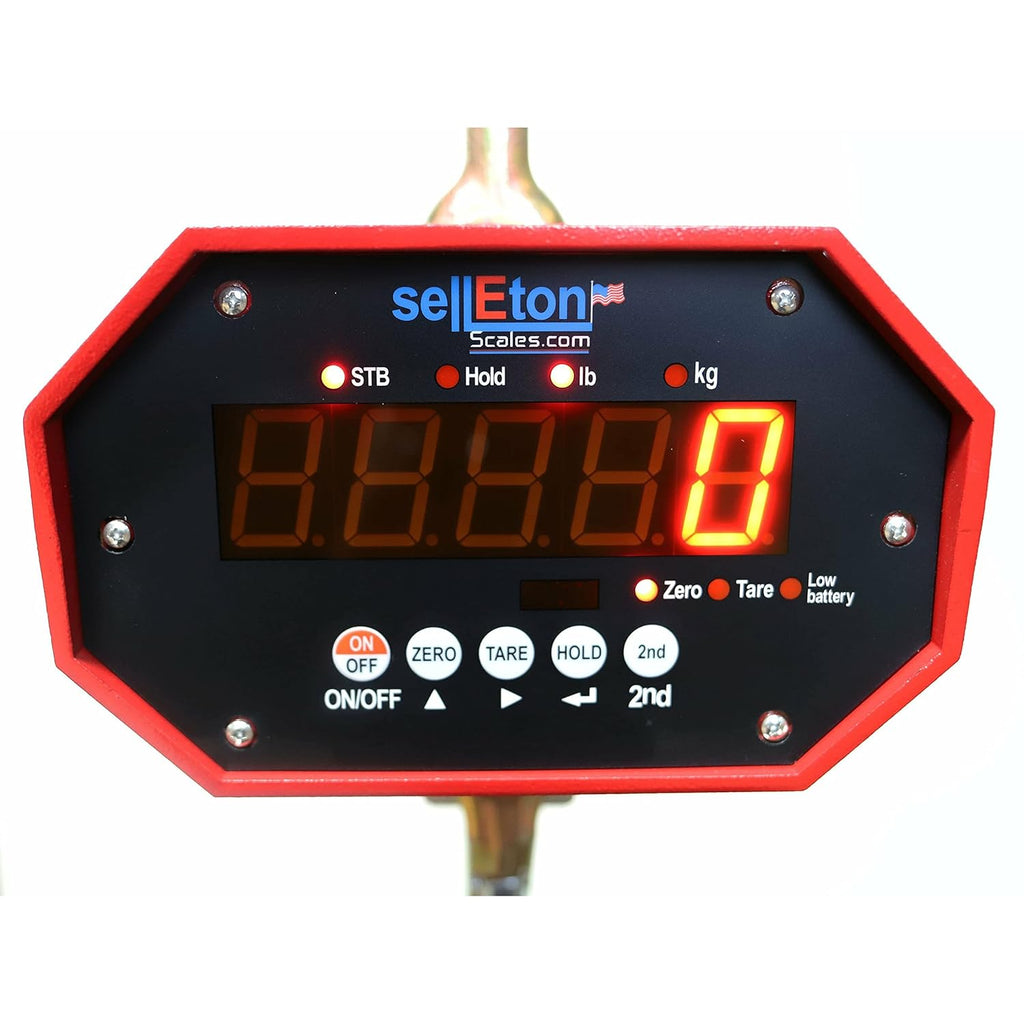 Heavy Duty Industrial Crane Scale, 6000 lbs x 1 lb Y752
