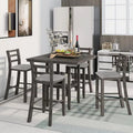 5 Piece Wooden Counter Height Dining Set L894680