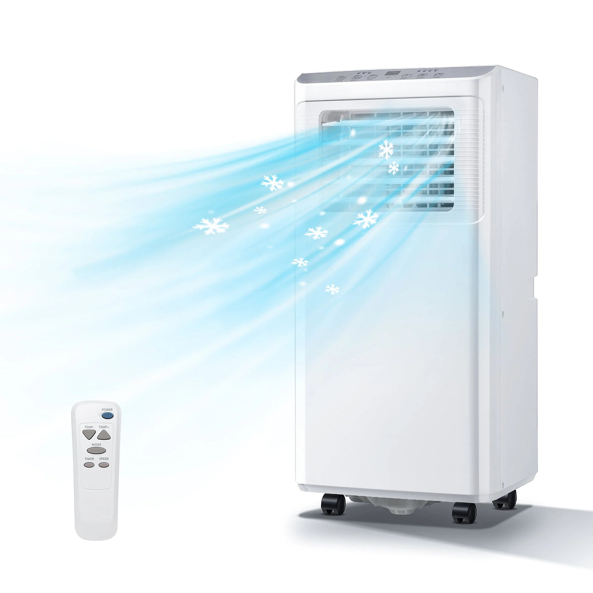 8000 BTU Portable Air Conditioner with Dehumidifier & Fan R90192