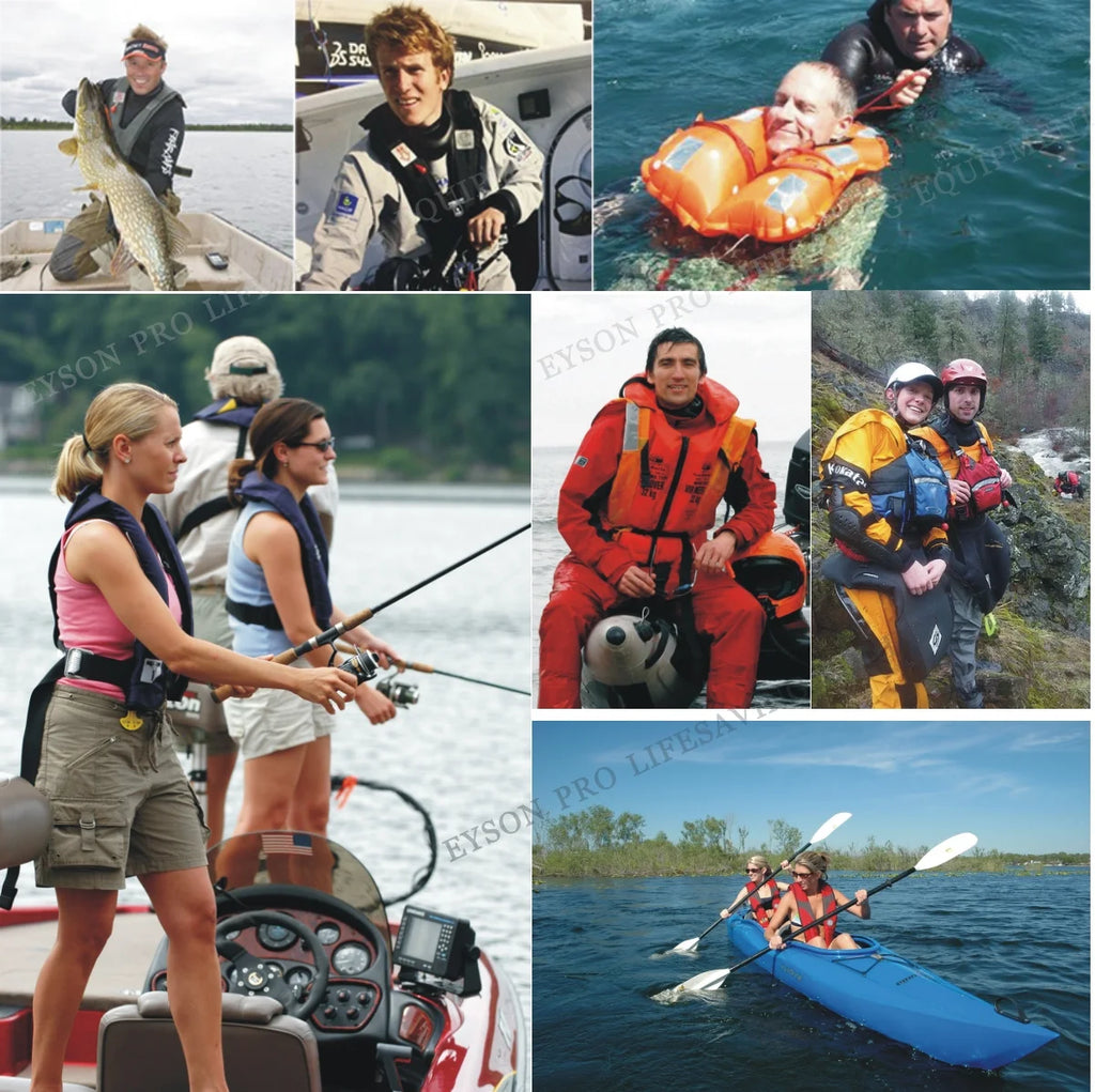 Manual Inflatable Waist Pack Life Jacket with Whistle C338467
