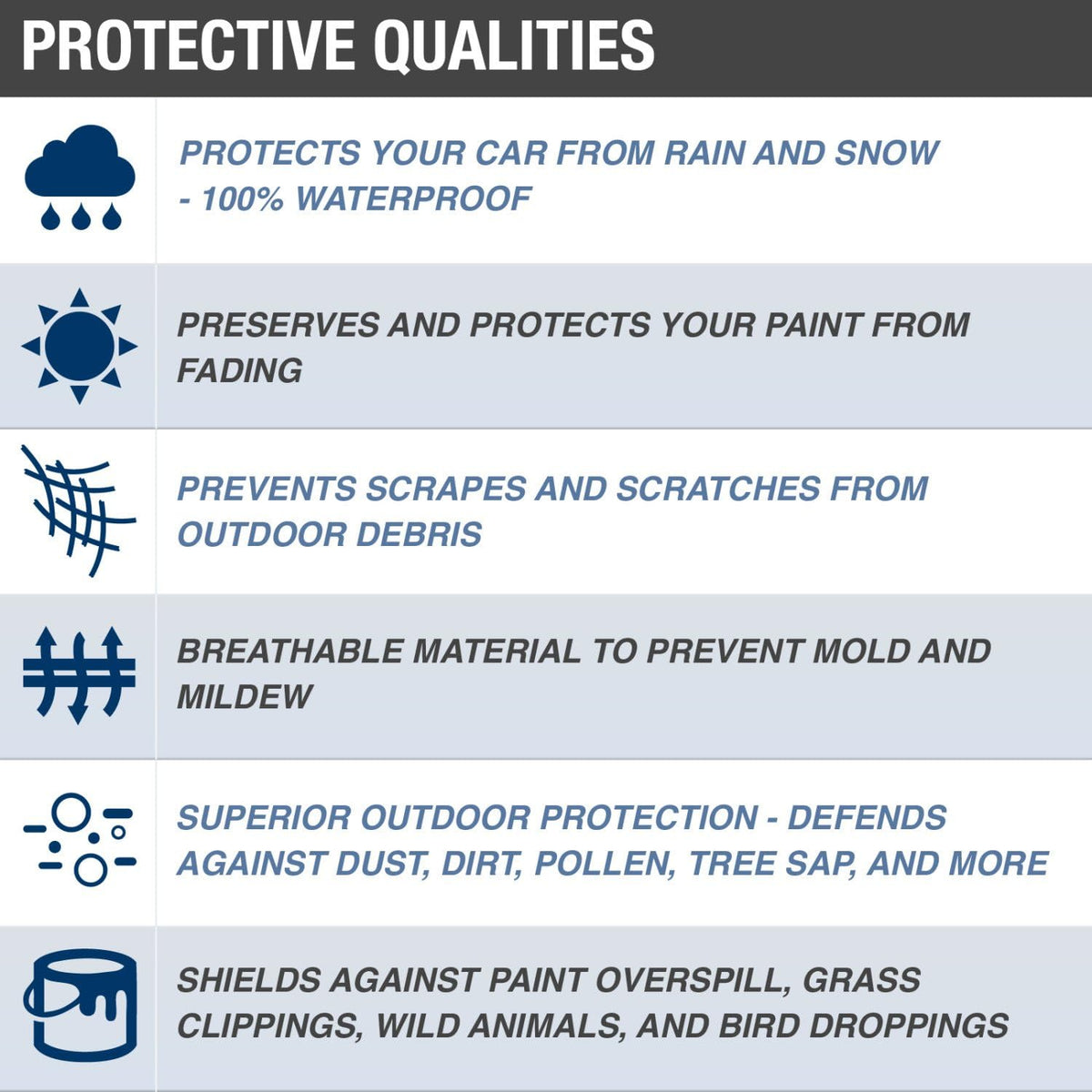 4 Layer Waterproof Car Cover G868970