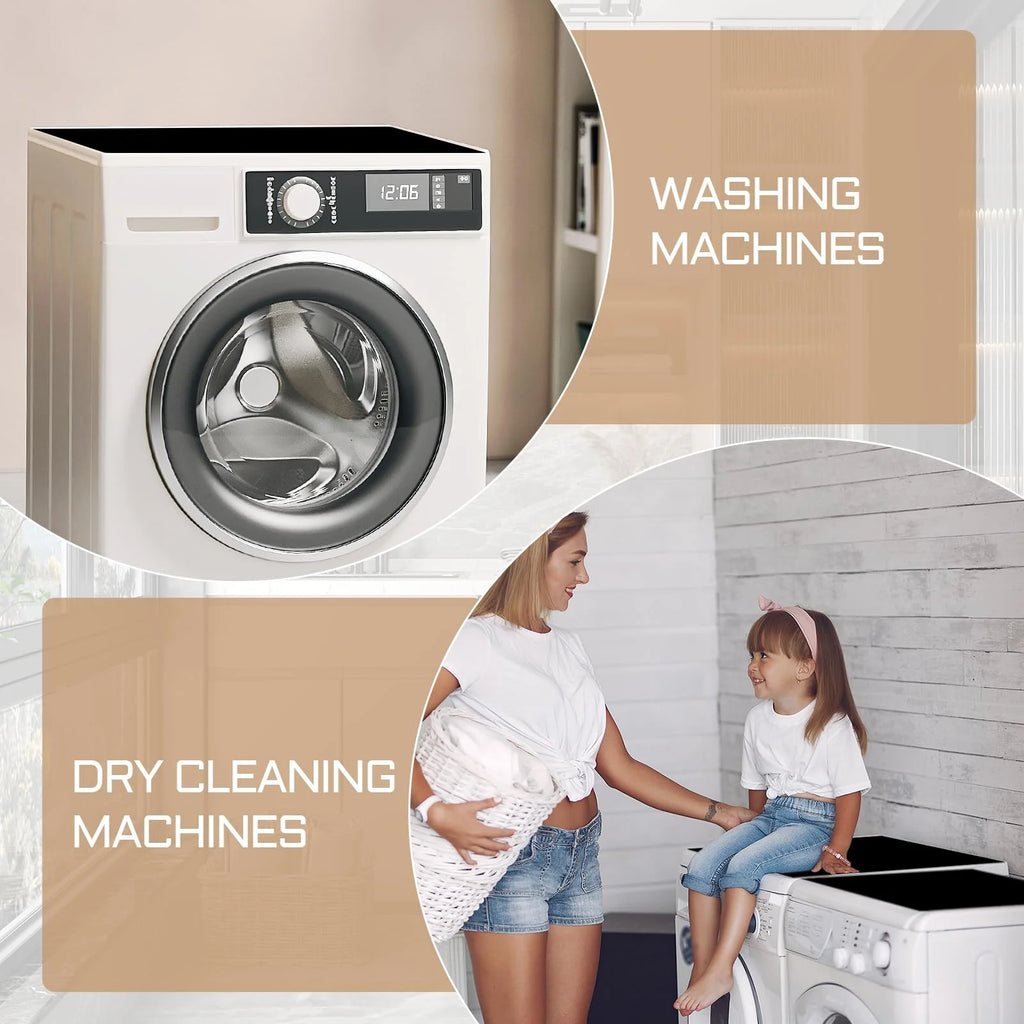 Black 27" x 31.5" Washer or Dryer Top Mat Cover O4907
