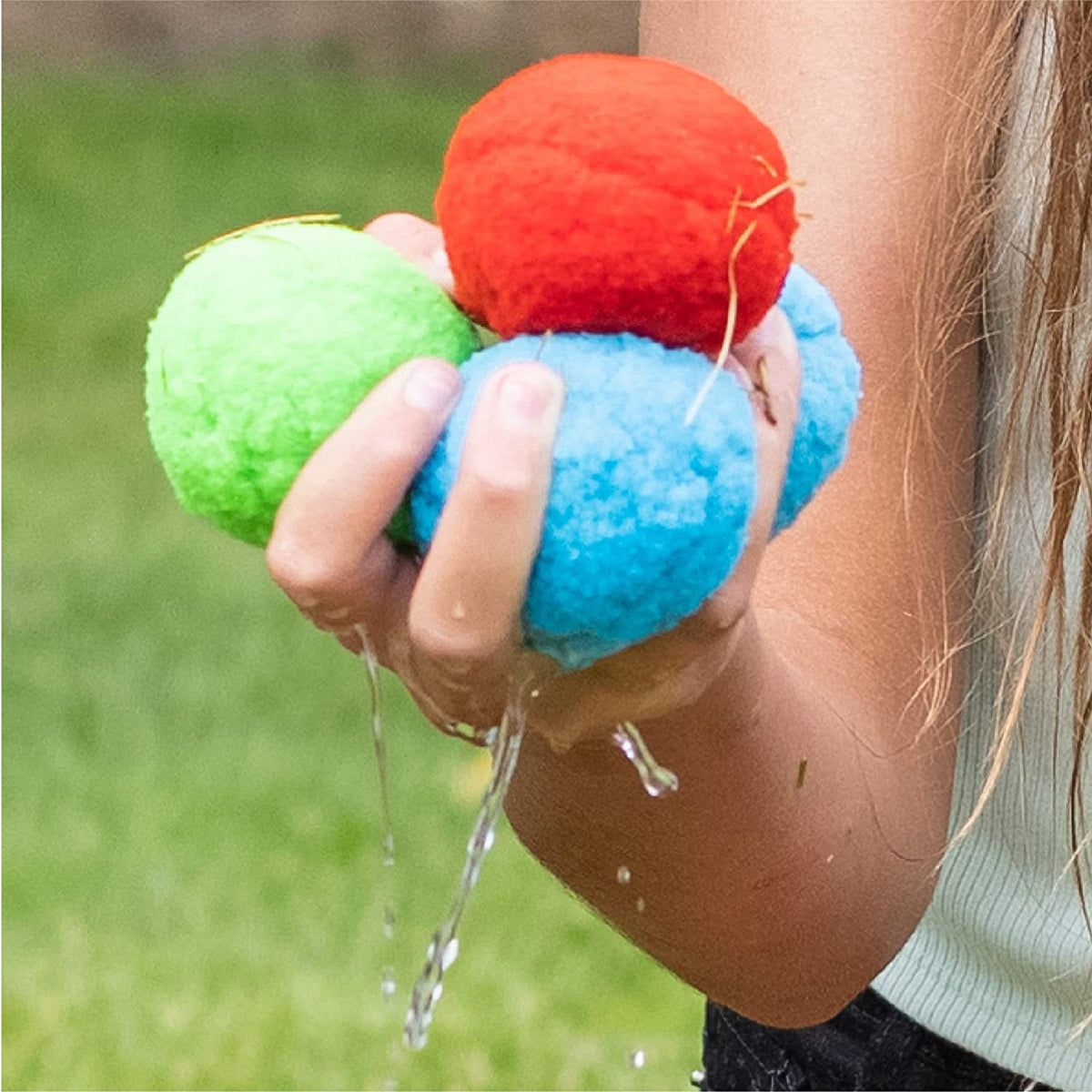 50 Count Reusable Cotton Water Balloons I81135