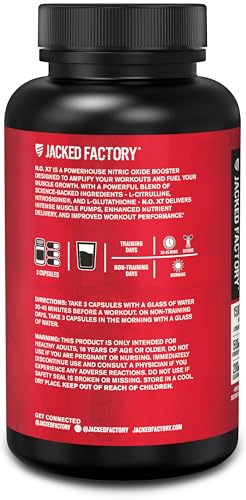 Nitric Oxide Supplement with L Arginine L Citrulline 90 Caps Y647894