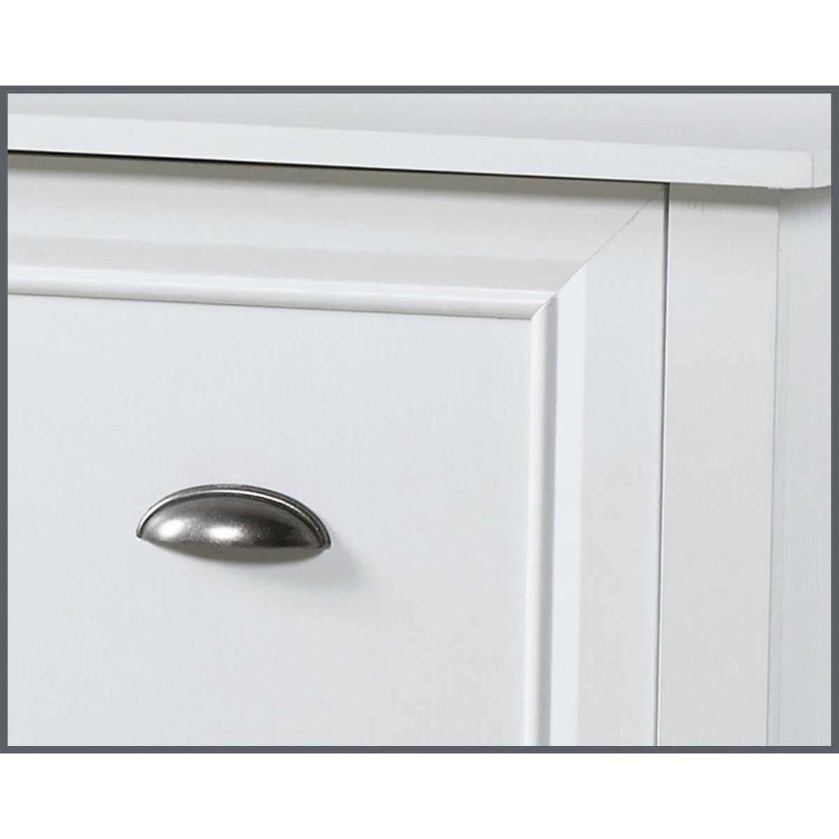 Espresso 2-Door Storage Cabinet S793