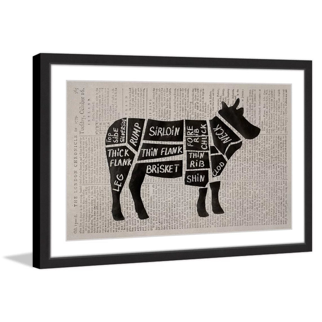 Framed Painting Print L688