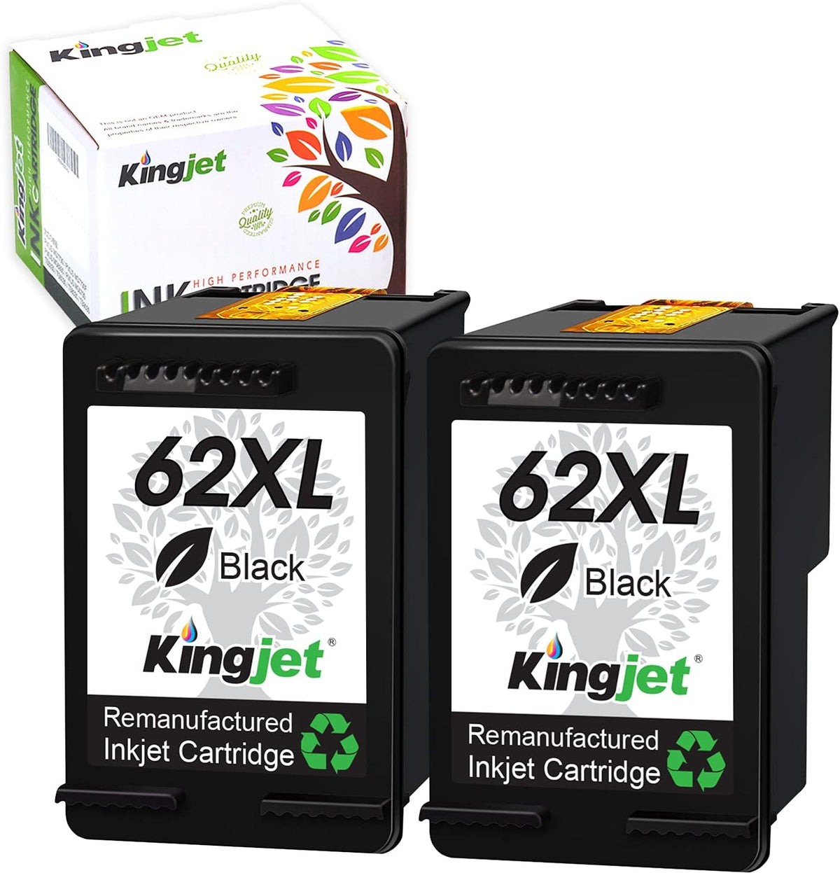 2 Black Ink Cartridge Pack of 2 G74067