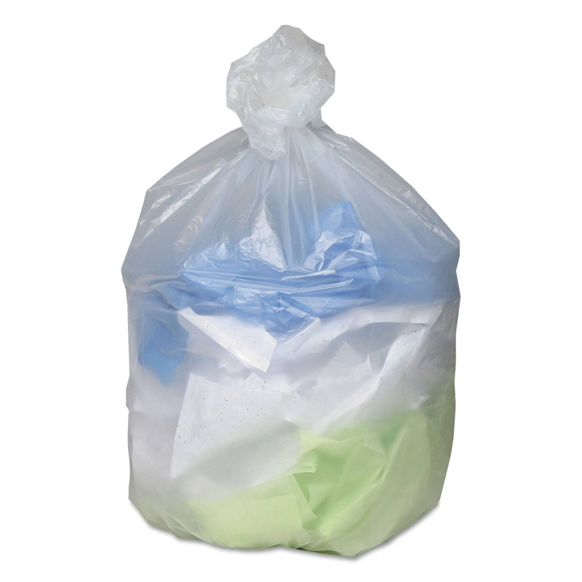 High Density Can Liners 31-33gal 11 Microns 33 x 40 Natural 500/Carton U8887