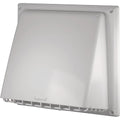 White Plastic Kitchen Wall Vent Cap N6173