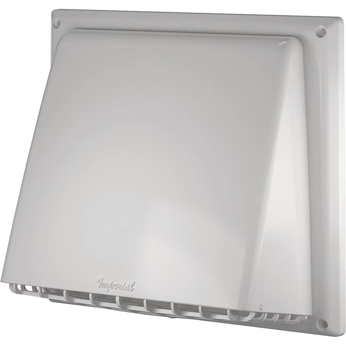 White Plastic Kitchen Wall Vent Cap N6173