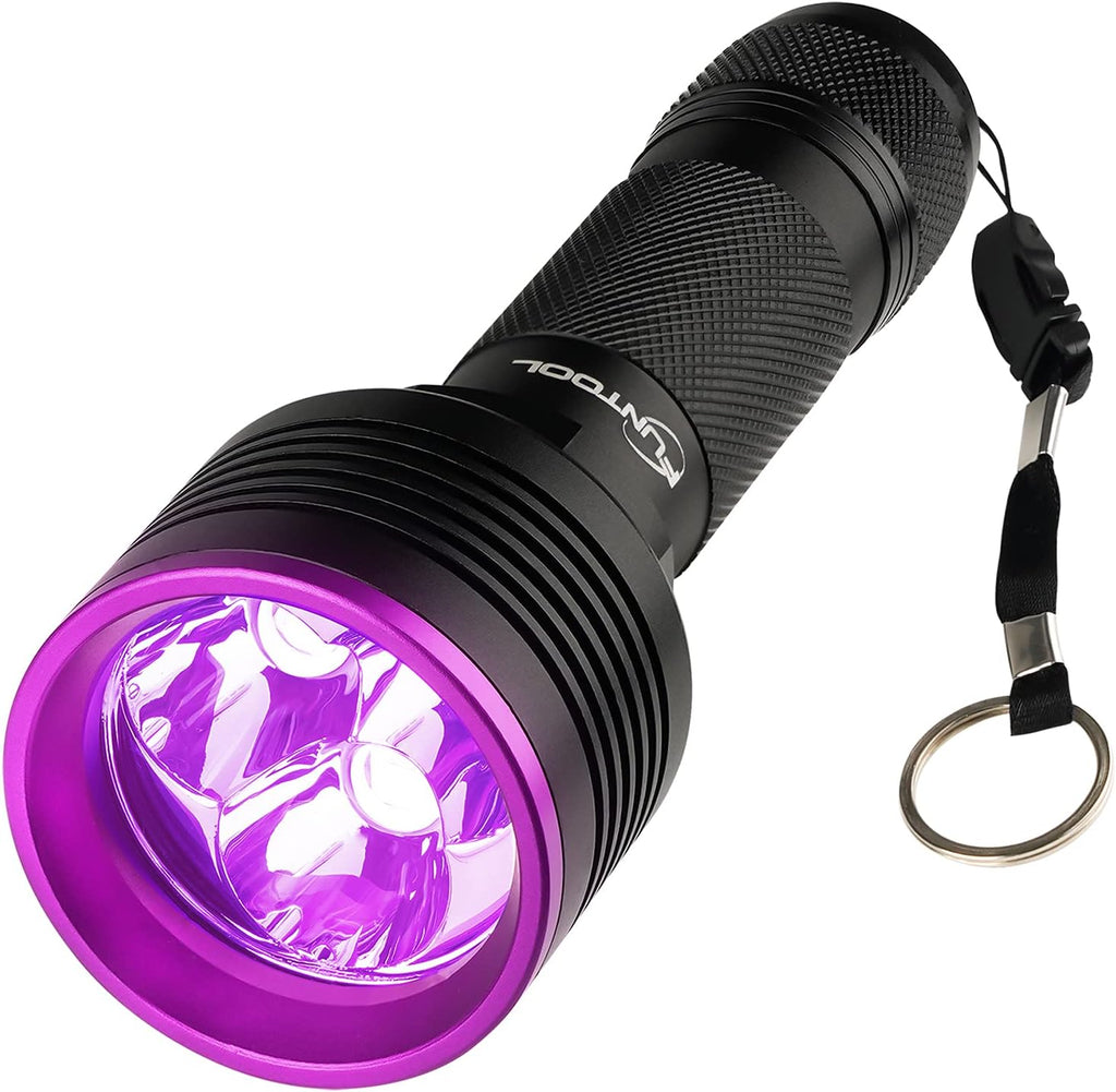 2 Pack Rechargeable UV Flashlight 385-395nm F202023