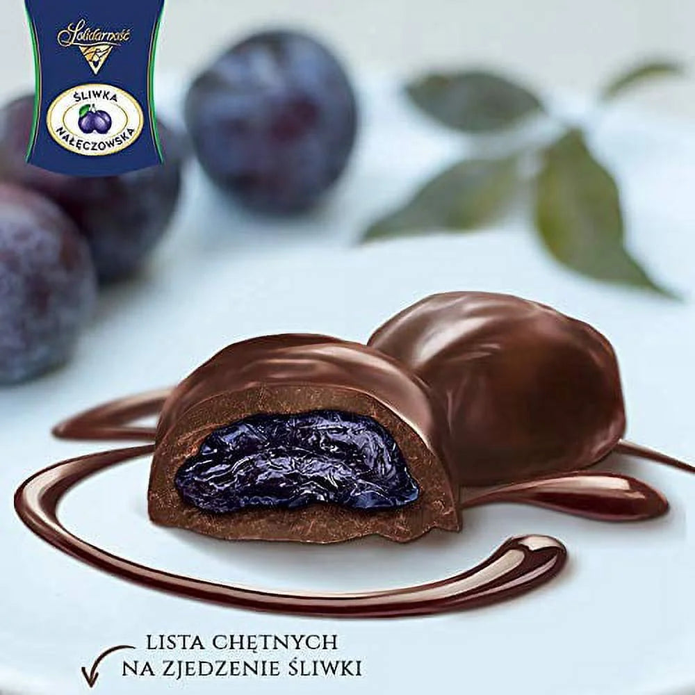 Candied Plums With Cocoa Cream And Chocolate 3 Kg K951
