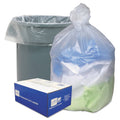 High Density Can Liners 31-33gal 11 Microns 33 x 40 Natural 500/Carton U8887