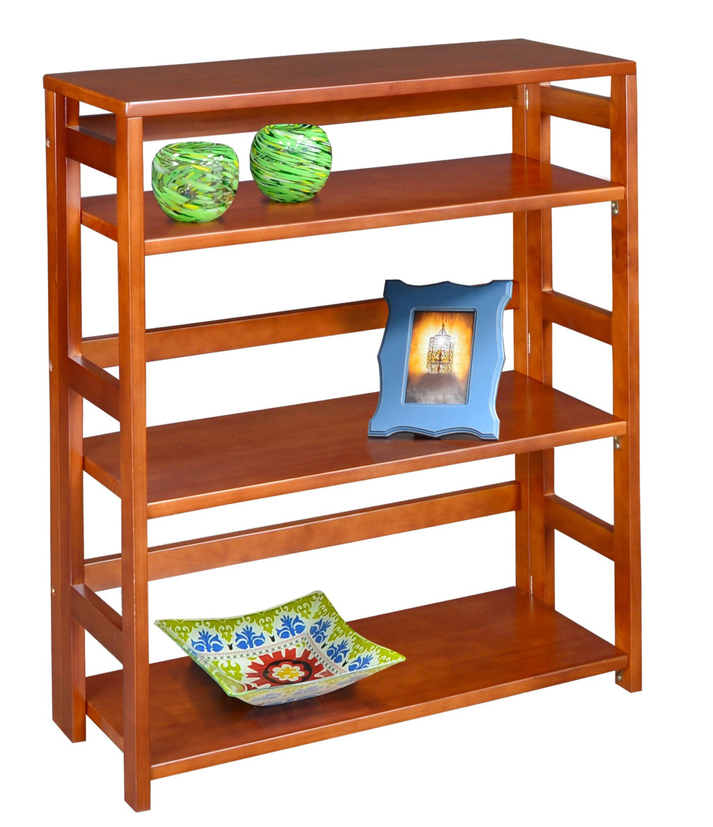 Grey High Folding Bookcase J3374
