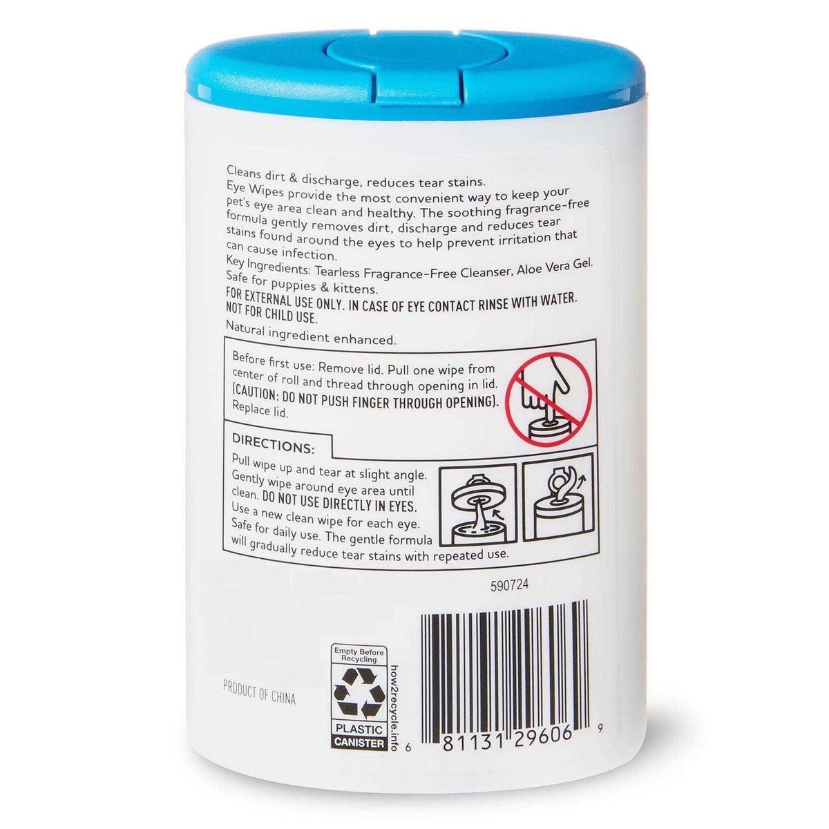 Eye Wipes for Cats & Dogs A746778