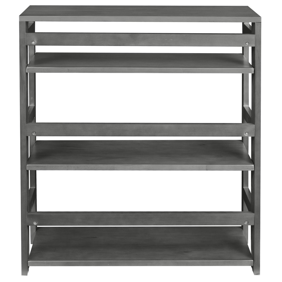 Grey High Folding Bookcase J3374