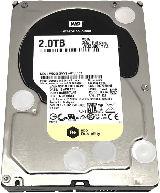 2 TB 3.5 Inch 7200 RPM SATA III Enterprise Hard Drive M4815