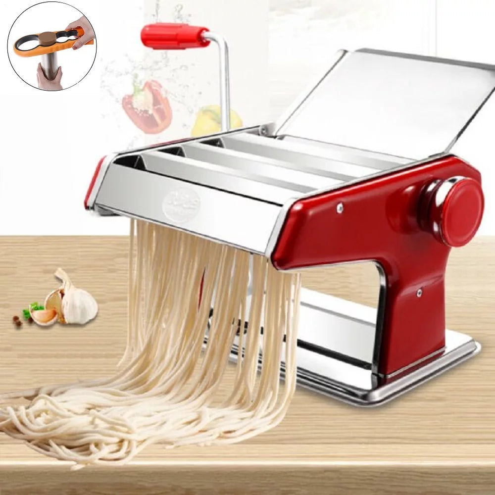 Stainless Steel Manual Pasta Maker Machine L79529
