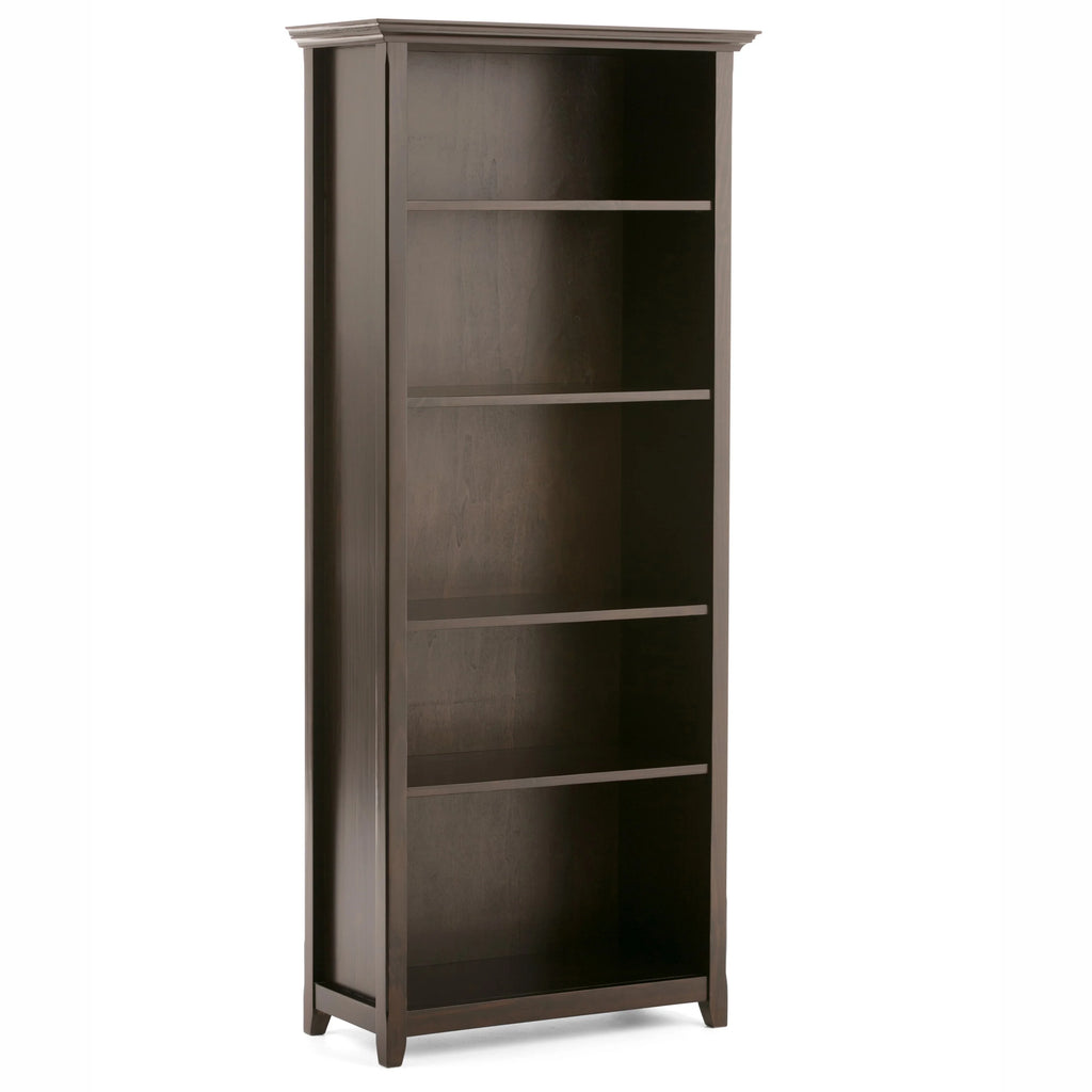 Solid Wood 5-shelf Bookcase J96315
