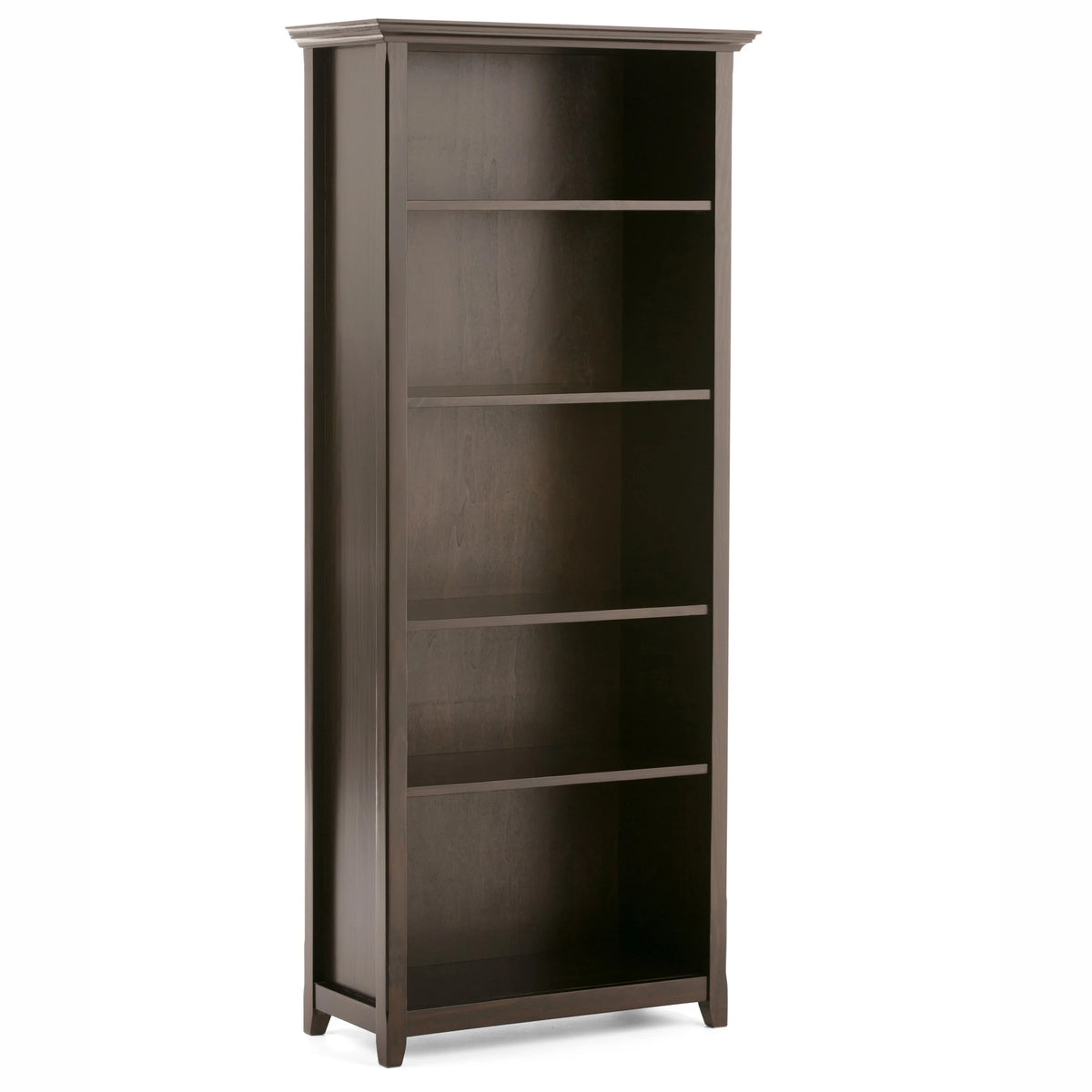 Solid Wood 5-shelf Bookcase J96315