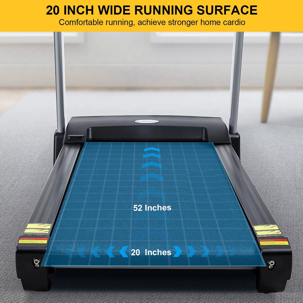 3HP Folding Treadmill with Auto Incline E27326