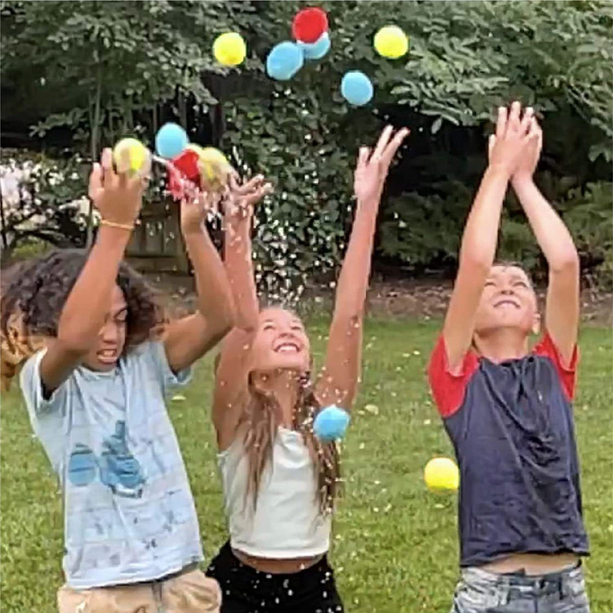 50 Count Reusable Cotton Water Balloons I81135