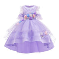 Girls Cosplay Princess Dress With Headband R3409